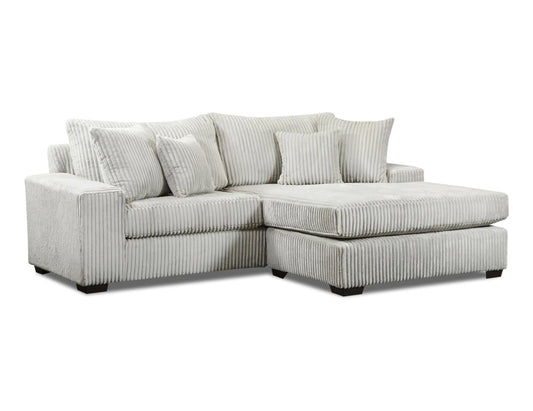 LIBBY LIGHT GRAY 2PC SECTIONAL - ONLY 1 LEFT!