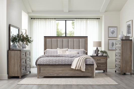 NEWELL COLLECTION KING 4 PC BEDROOM SET (B,D,M,N)