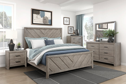 SILAS COLLECTION KING 4 PC BEDROOM SET (B,D,M,N)