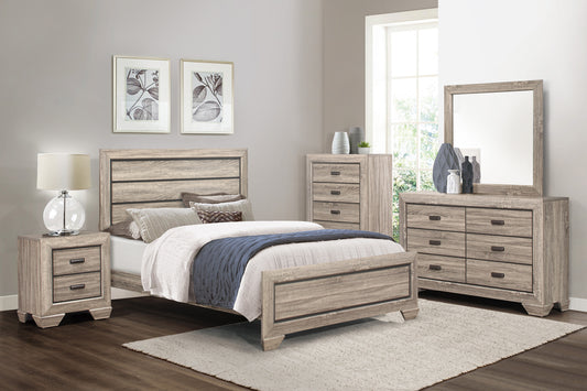 BEECHNUT COLLECTION KING 4 PC BEDROOM SET (B,D,M,N)