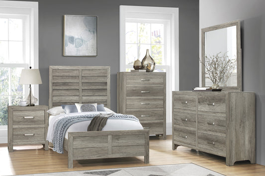 MANDAN COLLECTION TWIN 4 PC BEDROOM SET (B,D,M,N)