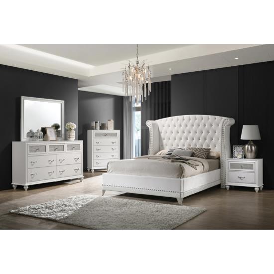 QUEEN WHITE BARZINI BEDROOM (B,D,M,N)