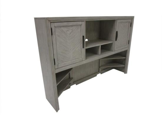 CREDENZA DESK W/ HUTCH