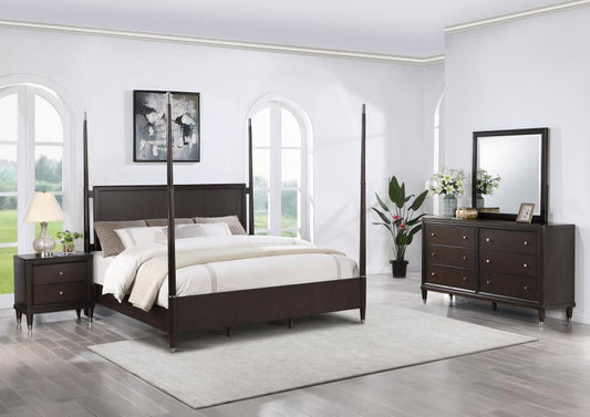 Emberlyn 4-piece Eastern King Bedroom Set Brown (B,D,M,N)