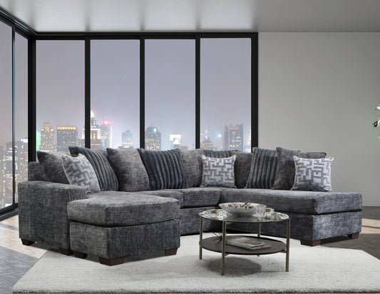 #2875-07 GALACTIC CHARCOAL SECTIONAL