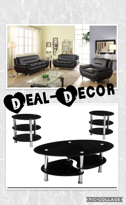 868/3101 3PC SOFA SET & 3PC END TABLES!!!