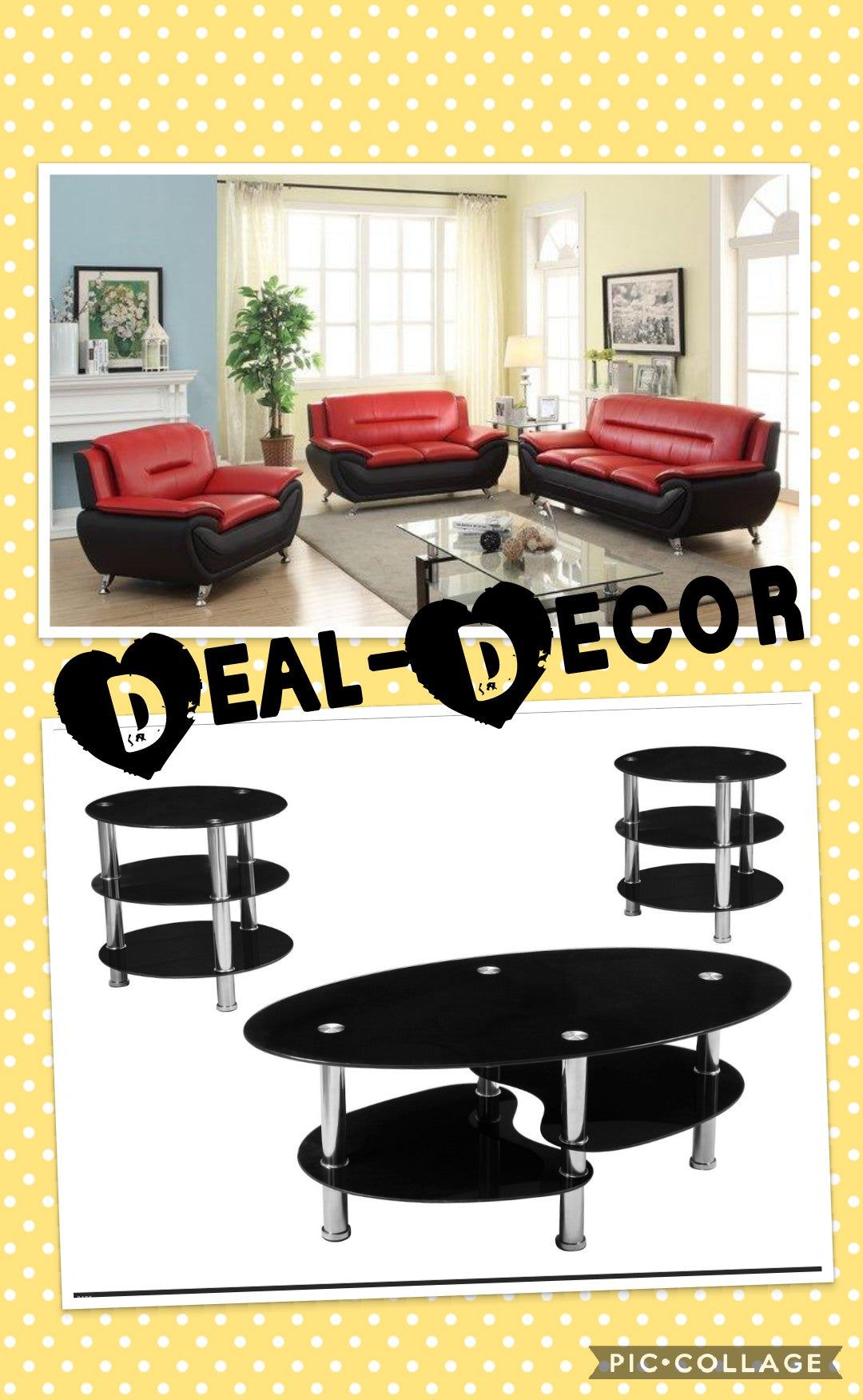 888/3101 3PC SOFA SET & 3PC END TABLES!!!