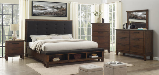 KING 4 PC BEDROOM SET (B,D,M,N)