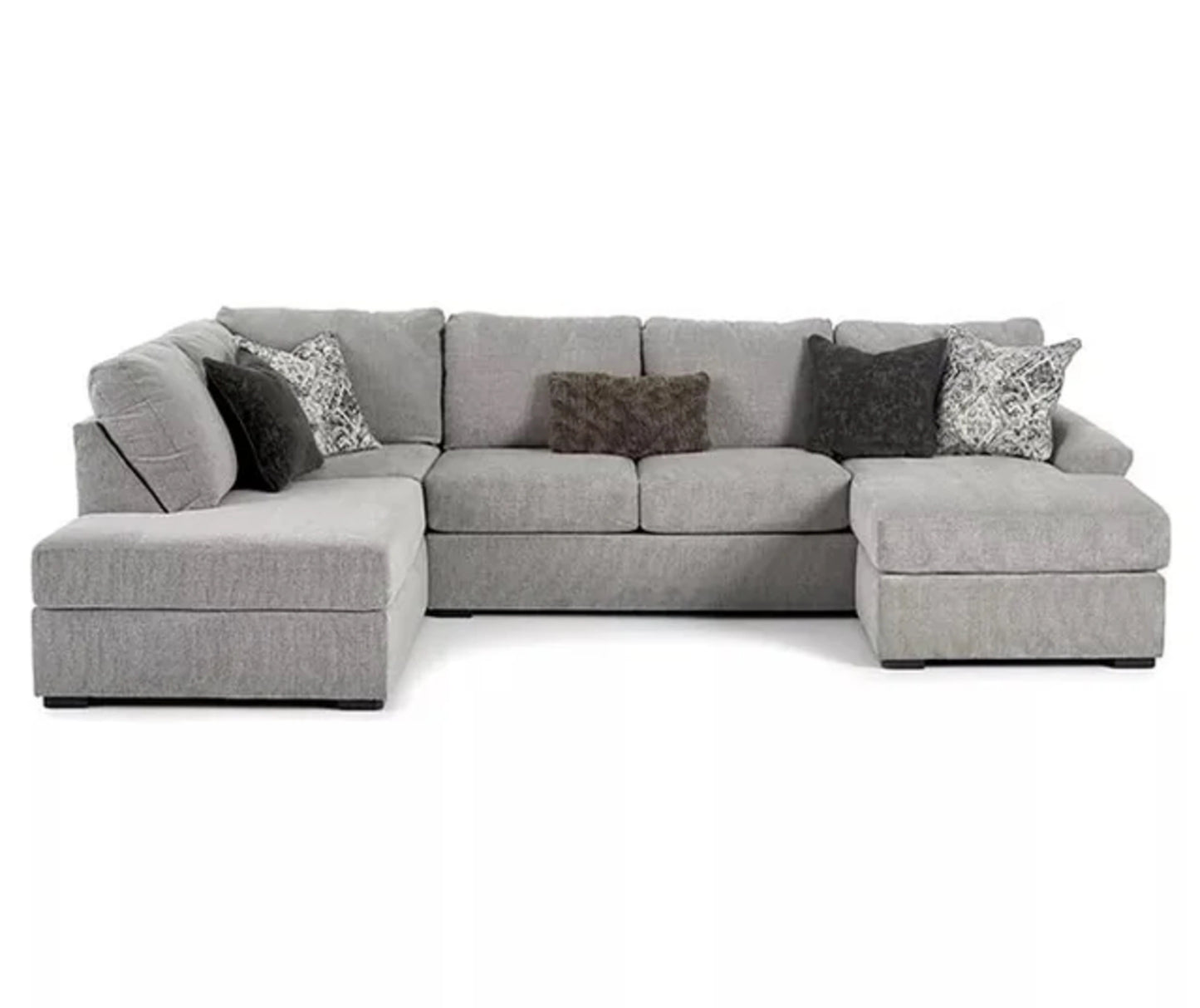 **CLOSEOUT** 10189 Gray Sectional -ONLY 2 LEFT!