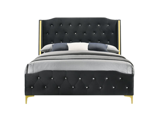 DIANA BLACK KING BED FRAME