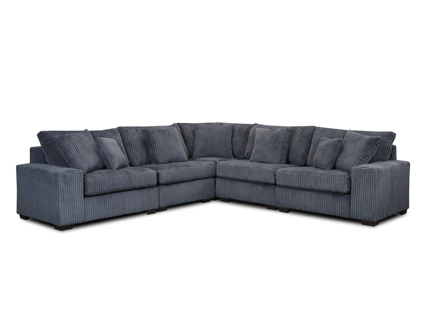 LIBBY CHARCOAL 5PC SECTIONAL - SOLD OUT!